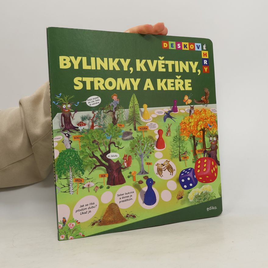 Jana Burešová Deskové hry. Bylinky, květiny, stromy a keře