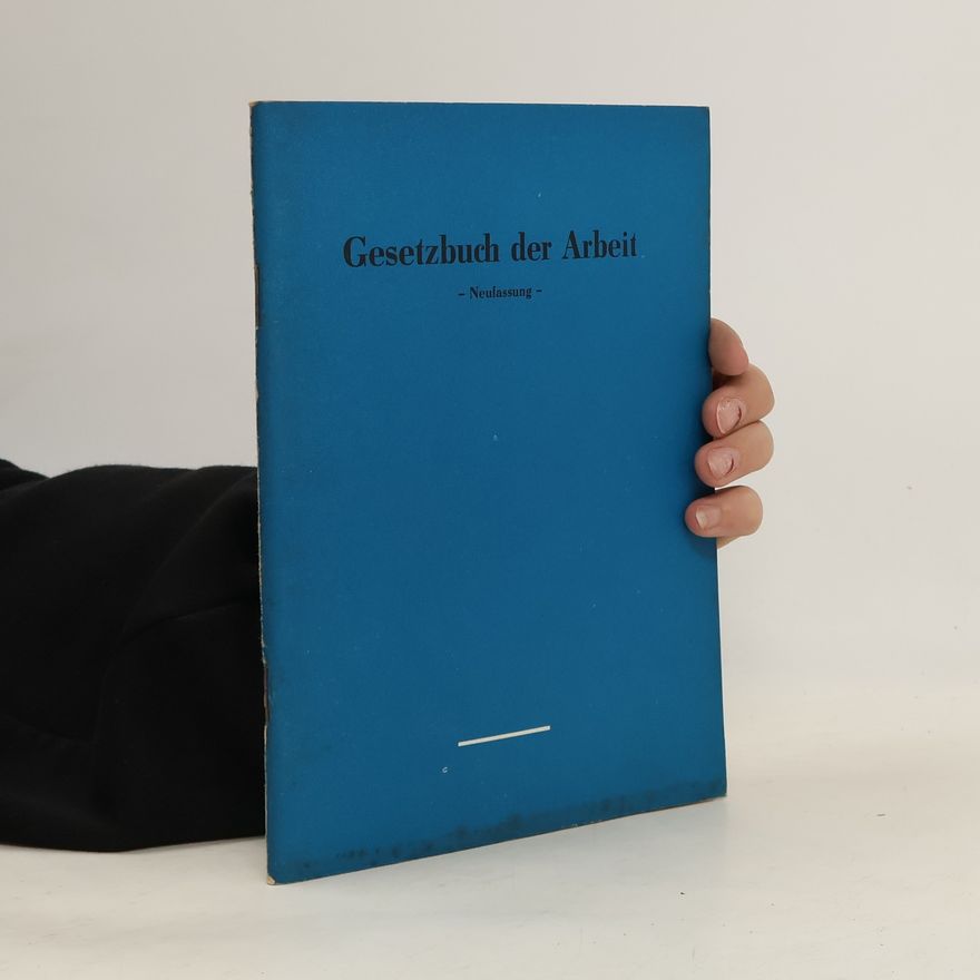 Various authors Gesetzbuch der Arbeit