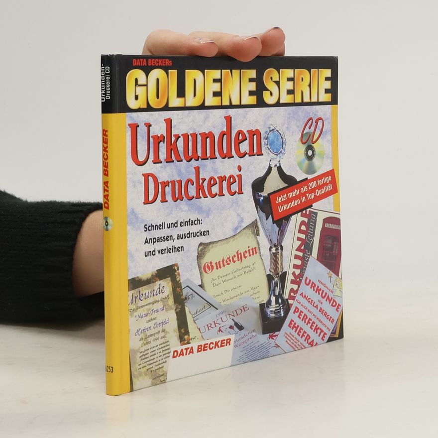 Monika Kipp Goldene Serie: Urkunden-Druckerei