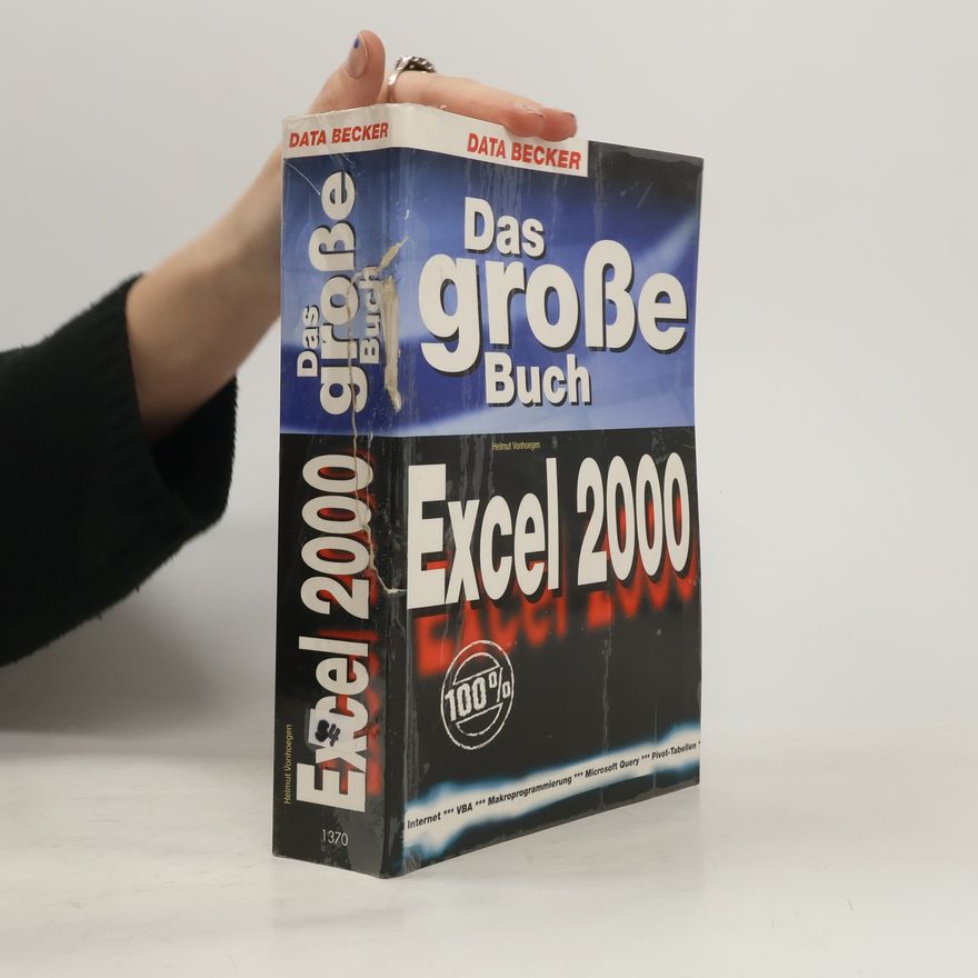 Helmut Vonhoegen Das große Buch Excel 2000