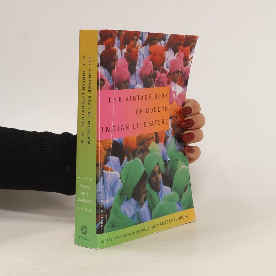 Amit Chaudhuri The Vintage Book of Modern Indian Literature