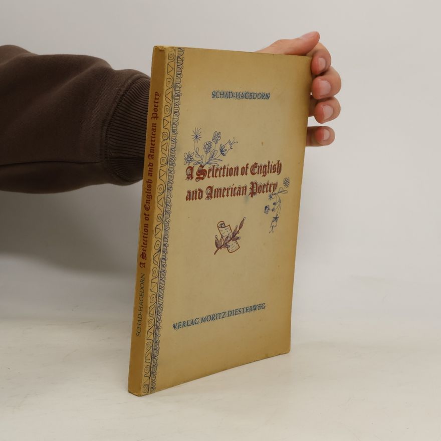 Maria Hagedorn A Selection of English and American Poetry