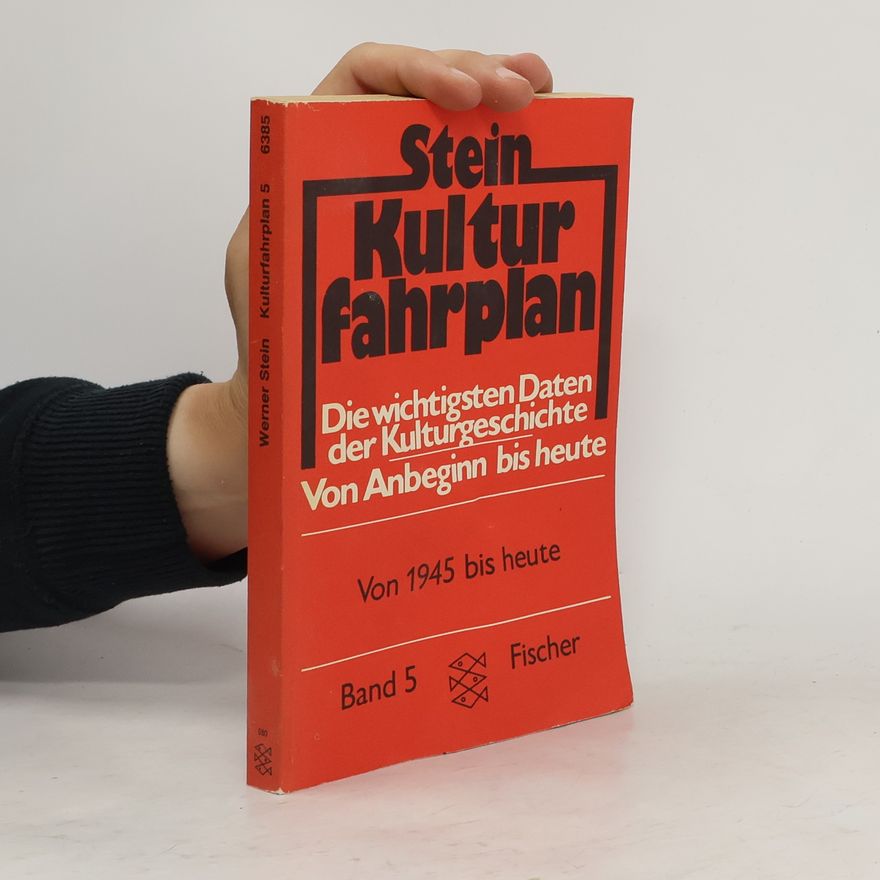 Werner Stein (Politiker) Kulturfahrplan