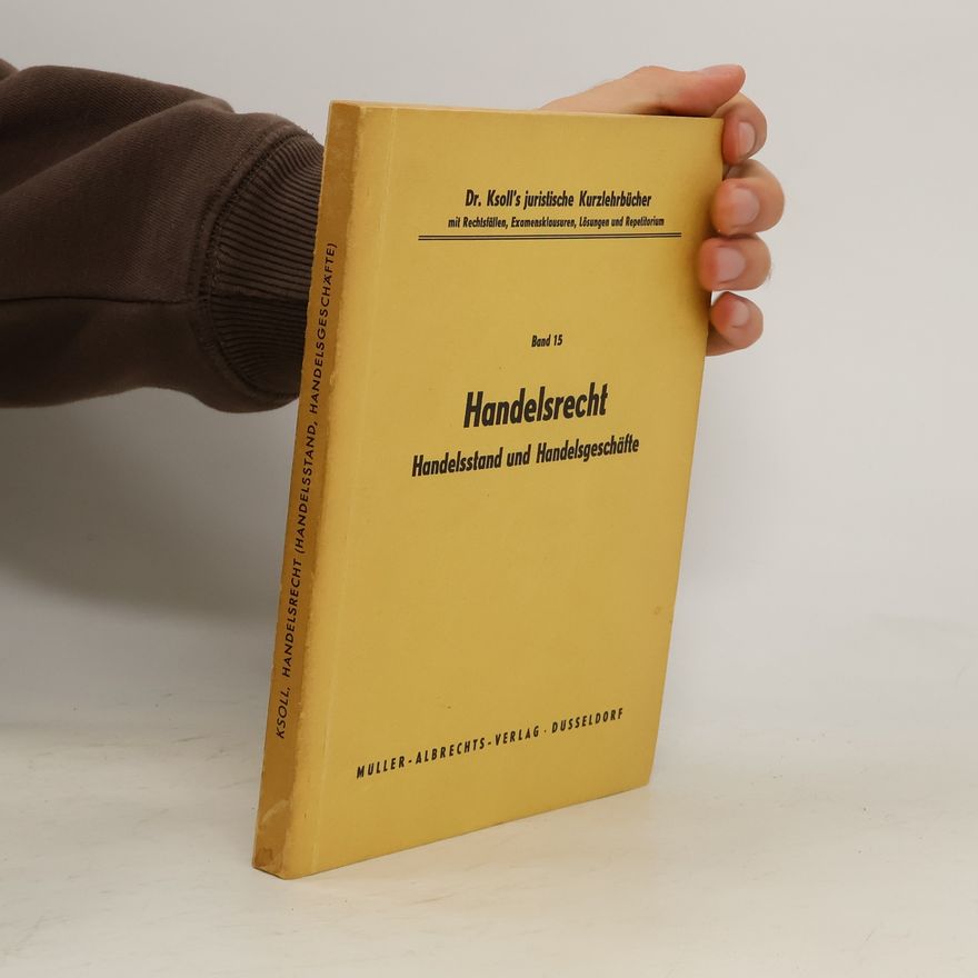 Autorenkollektiv Handelsrecht 15
