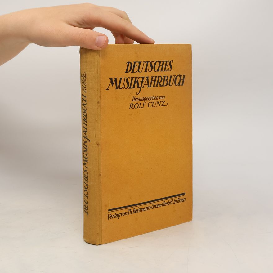 Rolf C. Cunz Deutsches Musikjahrbuch