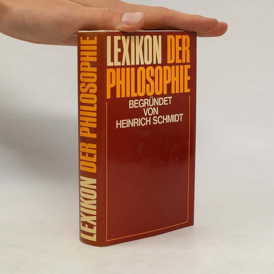 Various authors Lexikon der Philisophie