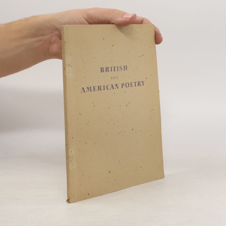 Collectif d'auteurs British nd American Poetry