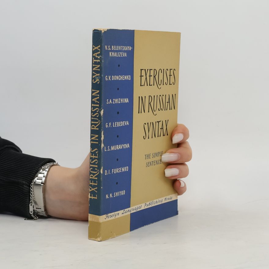 Various authors Exercises in Russian Syntax