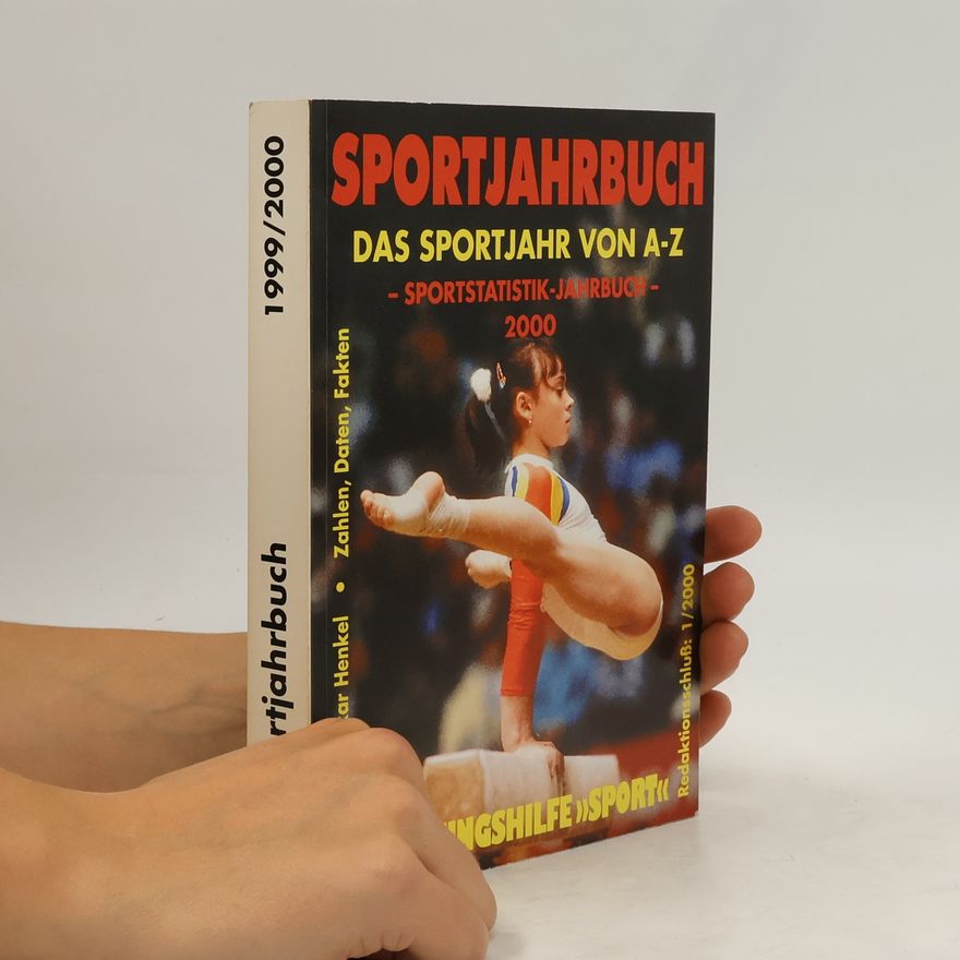 Oskar Henkel Sportjahrbuch 1999/2000 Sportstatistik-Jahrbuch.