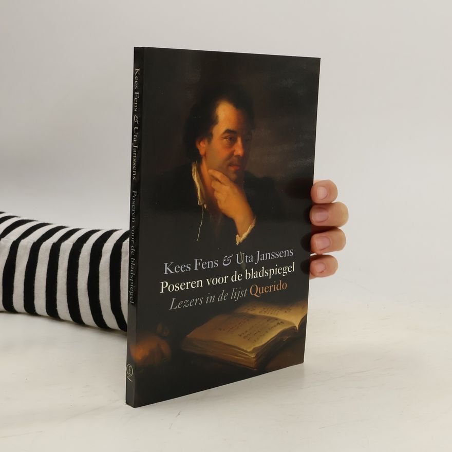 Kees Fens Poseren voor de bladspiegel