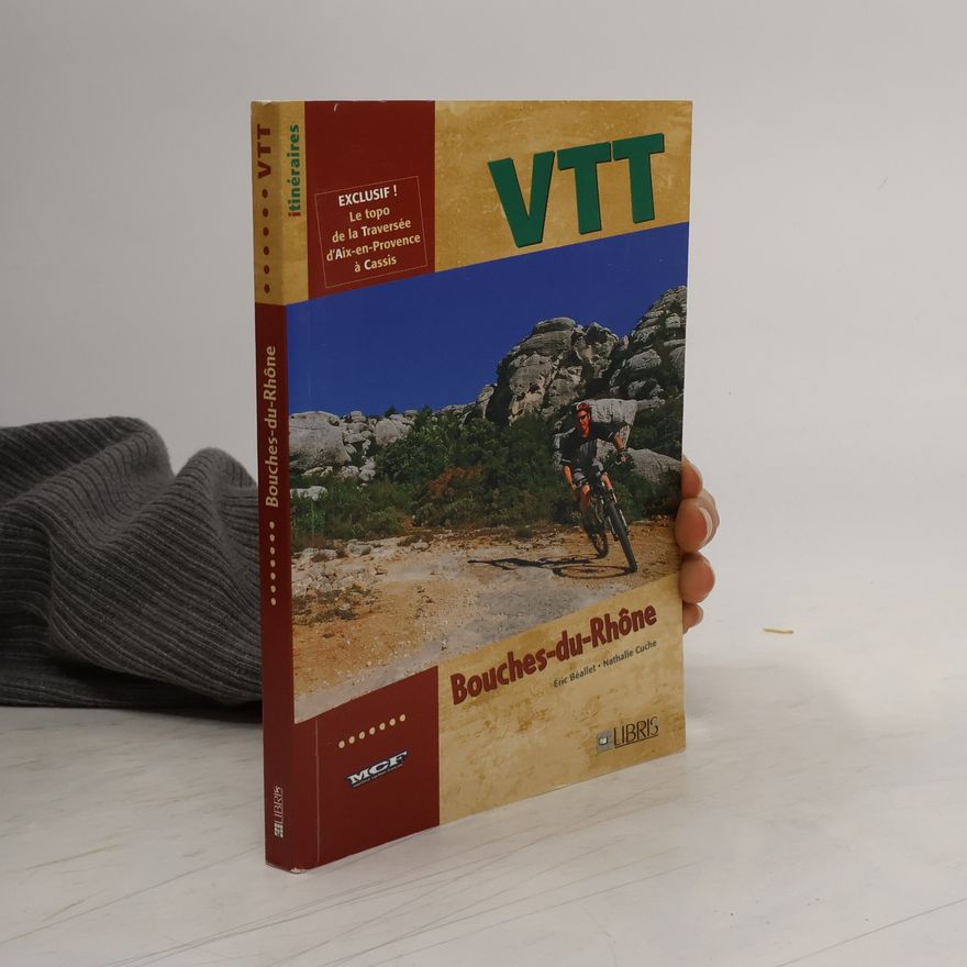 Nathalie Cuche VTT dans les Bouches-du-Rhône
