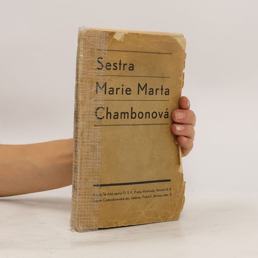 Kolektív autorov Sestra Marie Marta Chambonová