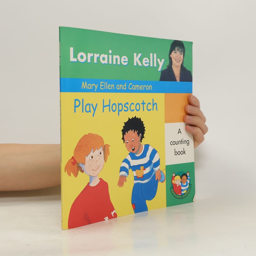 Lorraine Kelly Mary Ellen and Cameron play hopscotch