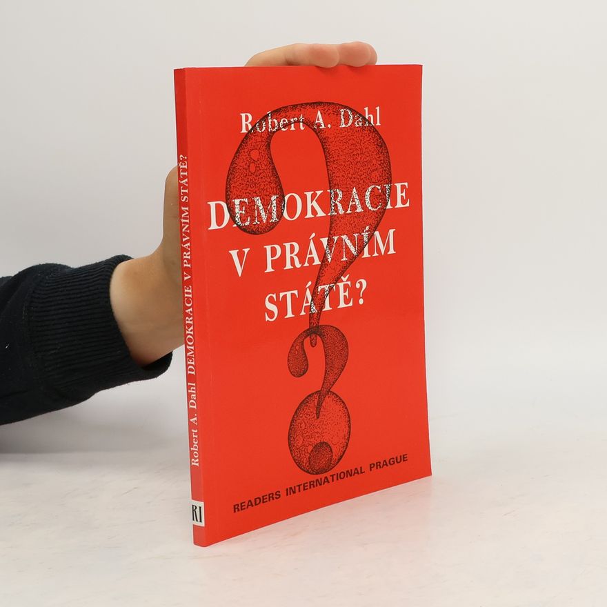 Jaroslava Svobodová Demokracie v právním státě?