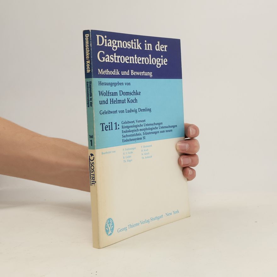 Wolfram Domschke Diagnostik in der Gastroenterologie 1