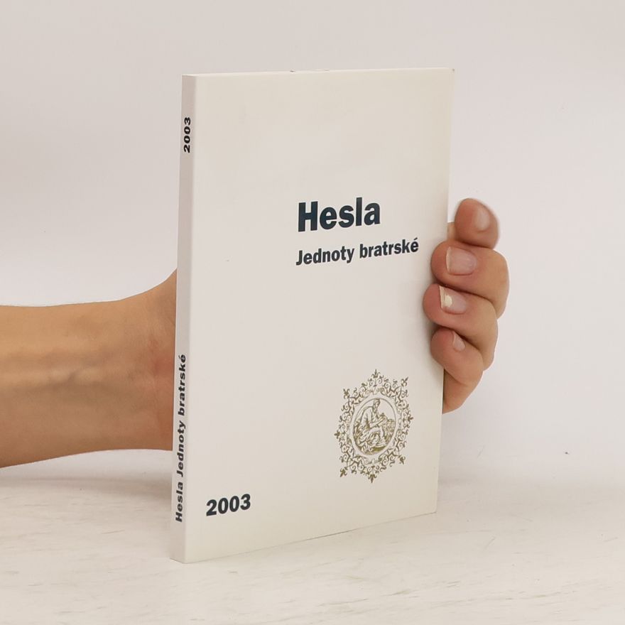 Miroslav Matouš Hesla Jednoty bratrské 2003