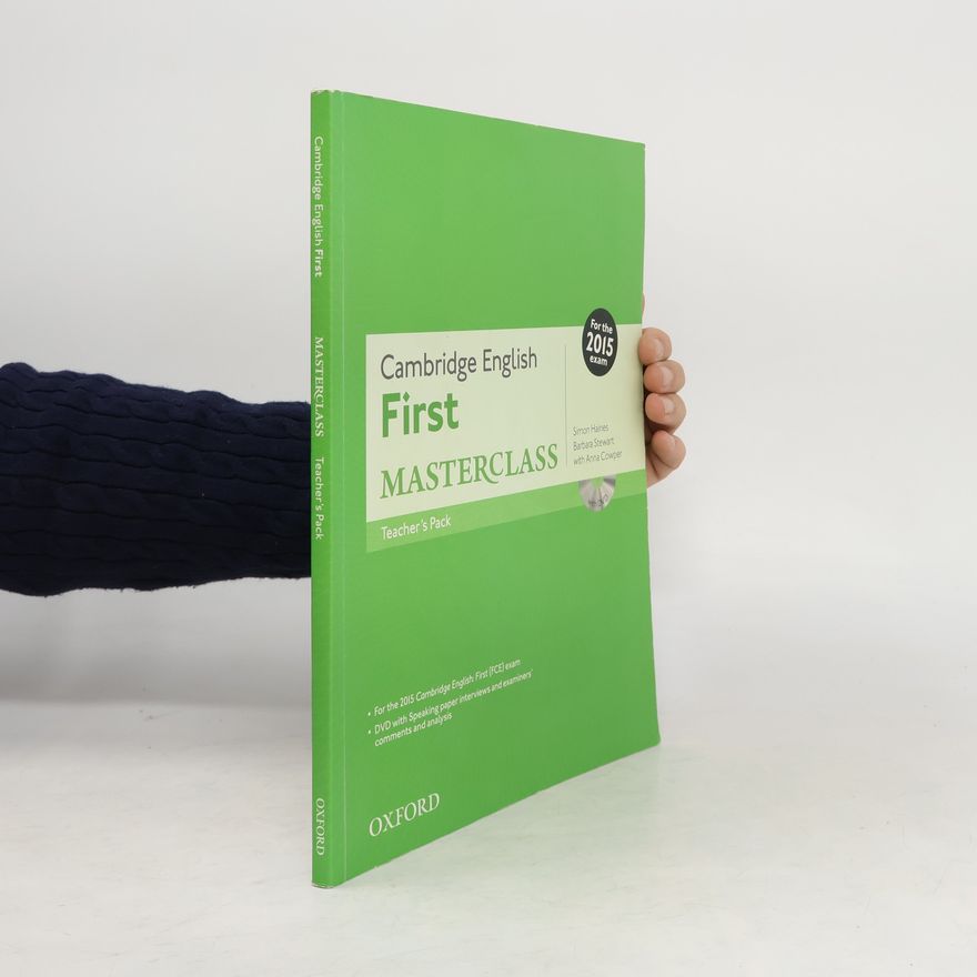 Anna Cowper Cambridge English First Masterclass. Teacher's pack