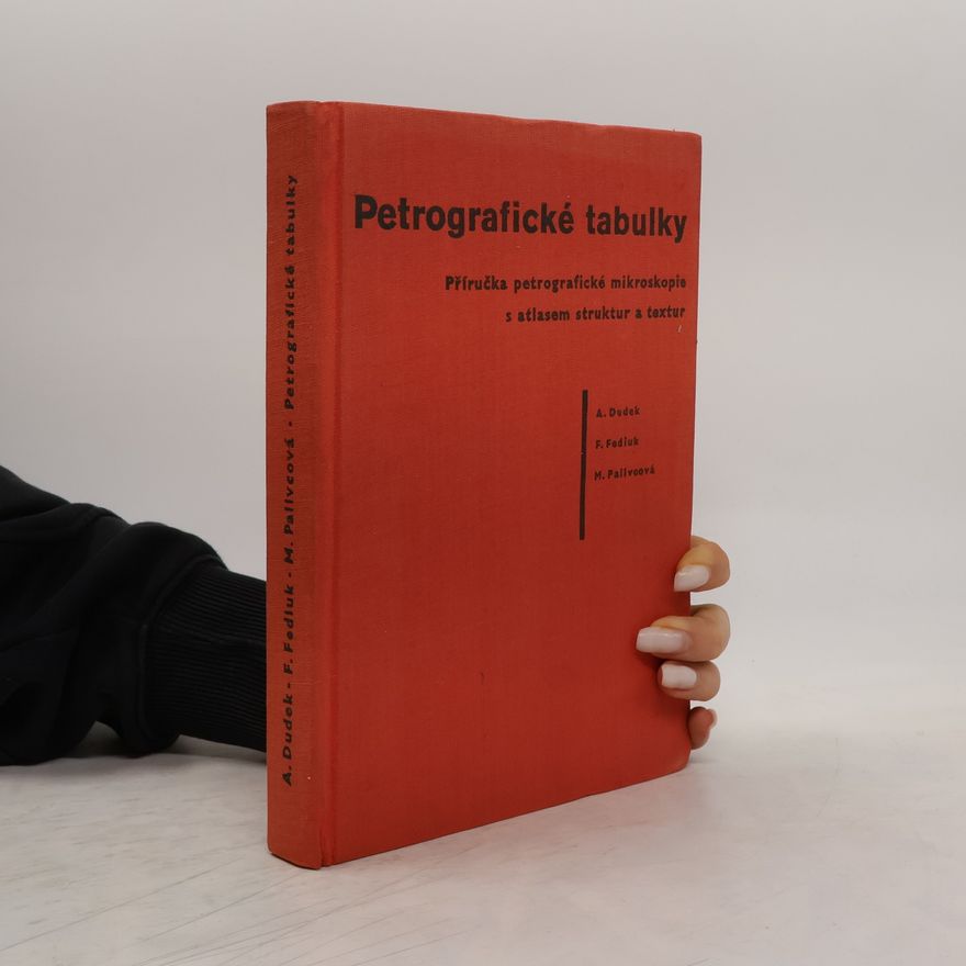 Arnošt Dudek Petrografické tabulky