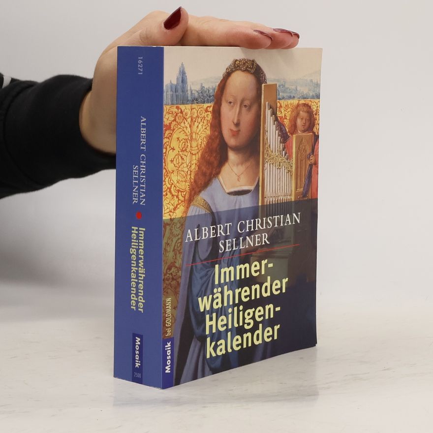 Albert Christian Sellner Immerwährender Heiligen-Kalender