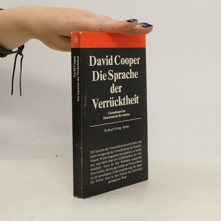 David Cooper Die Sprache der Verrücktheit