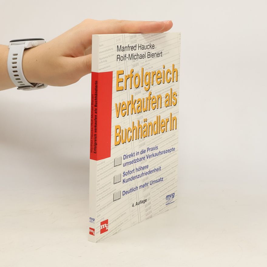 Rolf-Michael Bienert Erfolgreich verkaufen als BuchhändlerIn
