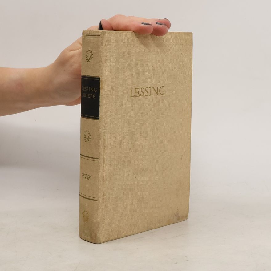 Gotthold Ephraim Lessing Lessing Briefe