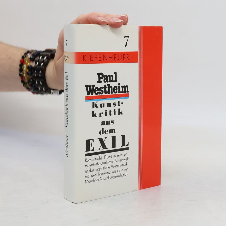 Paul Westheim Kunstkritik aus dem Exil