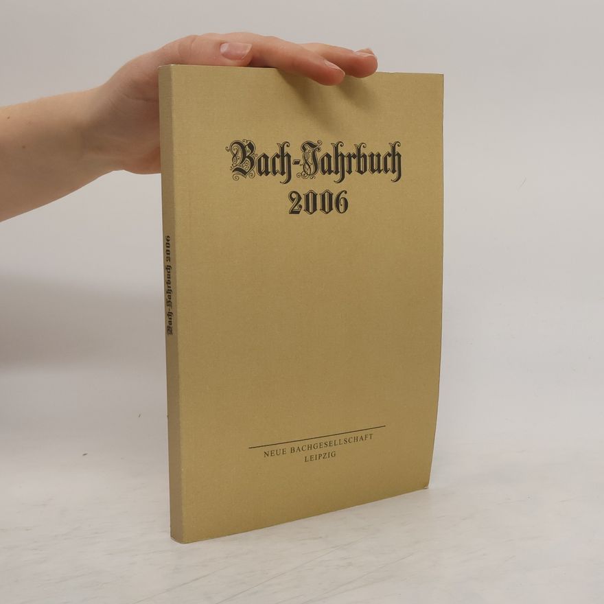 Peter Wollny Bach-Jahrbuch 2006