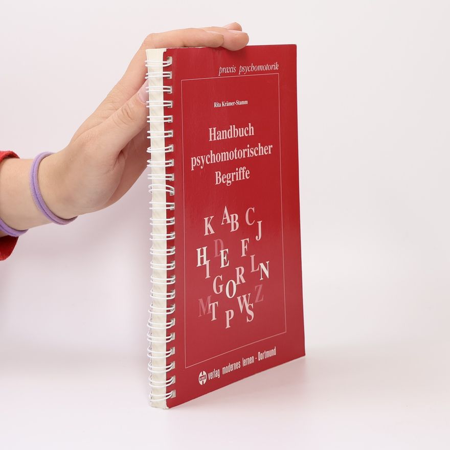 Rita Krämer-Stamm Handbuch psychomotorischer Begriffe