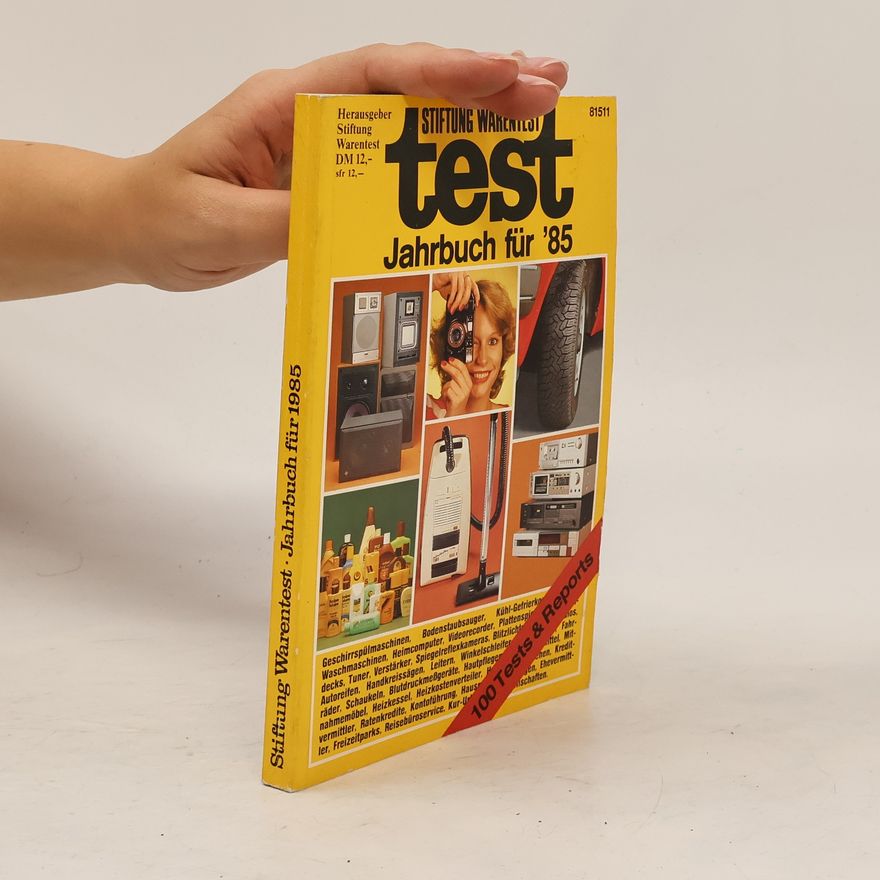 AA.VV. Stiftung Warentest. Jahrbuch für 1985