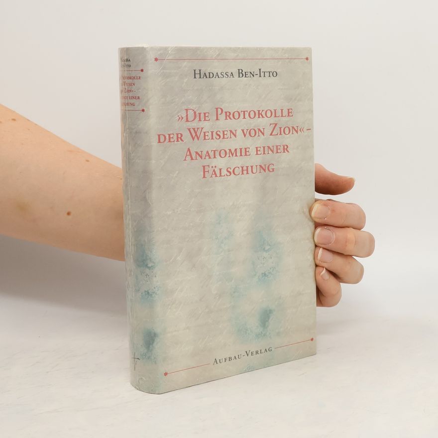 Hadassa Ben ʿItto "Die Protokolle der Weisen von Zion"