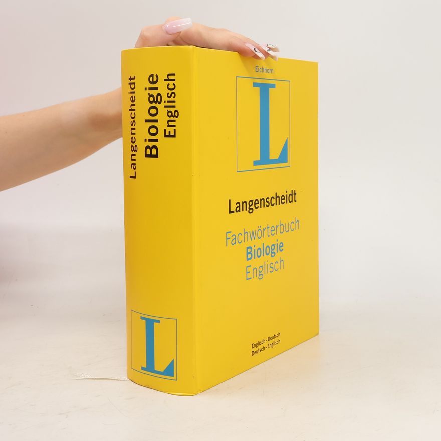 Manfred Eichhorn Langenscheidt, Fachwörterbuch Biologie Englisch