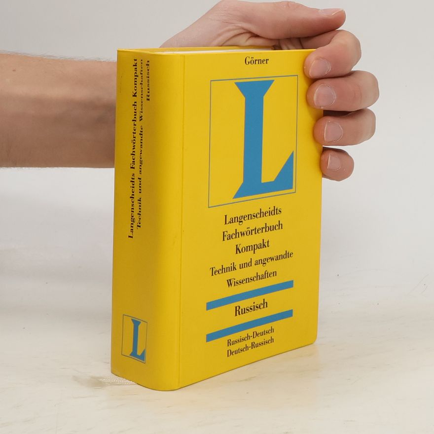 Horst Görner Langenscheidts Fachwörterbuch kompakt Technik und angewandte Wissenschaften