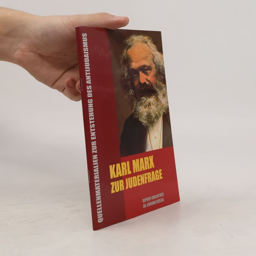 Karl Marx Zur Judenfrage