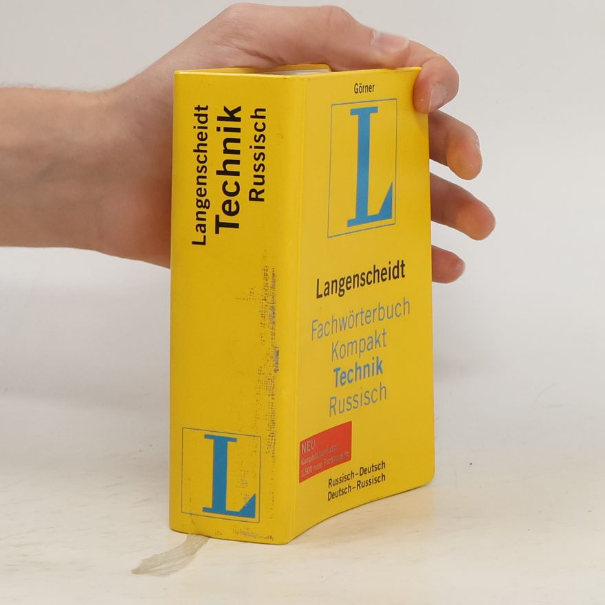 Horst Görner Langenscheidt Fachwörterbuch kompakt Technik russisch