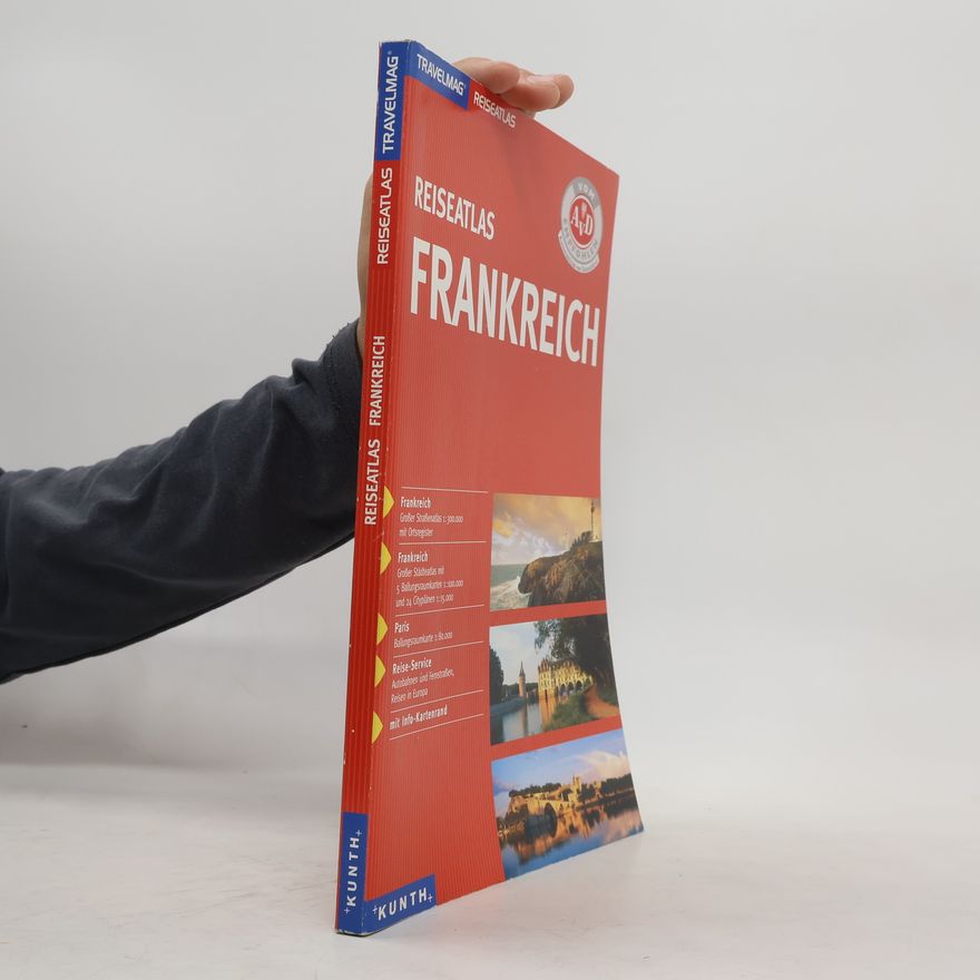 GeoGraphic Publishers GmbH & Co TRAVELMAG: Reiseatlas Frankreich