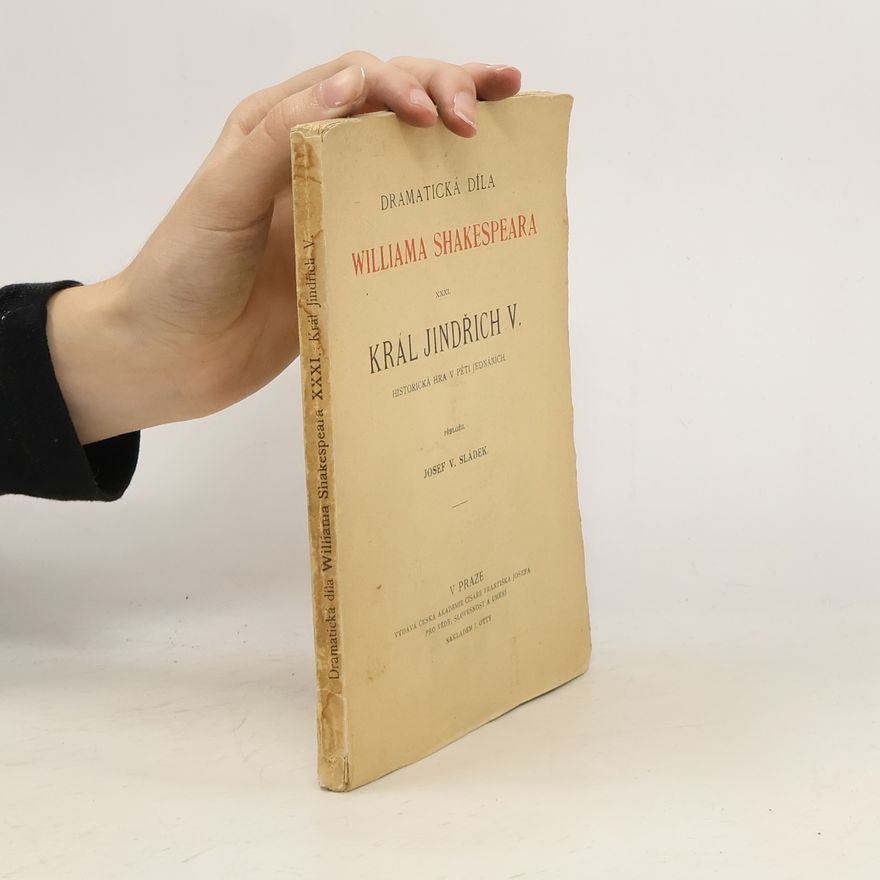 William Shakespeare Král Jindřich V.