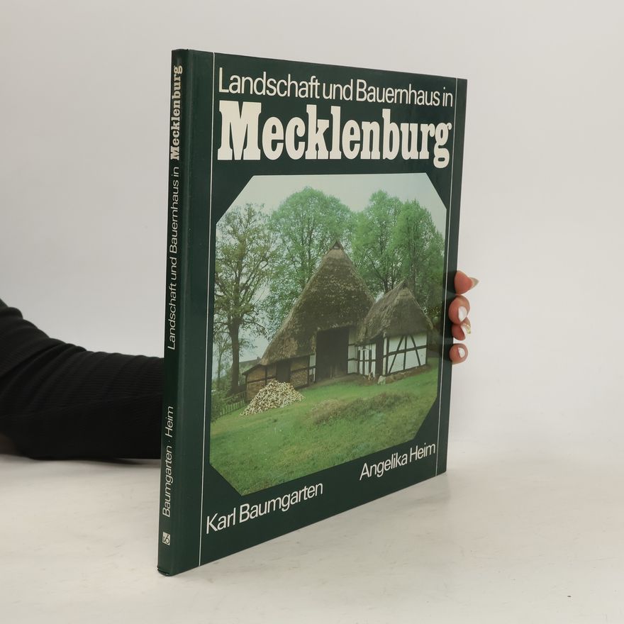 Karl Baumgarten Landschaft und Bauernhaus in Mecklenburg