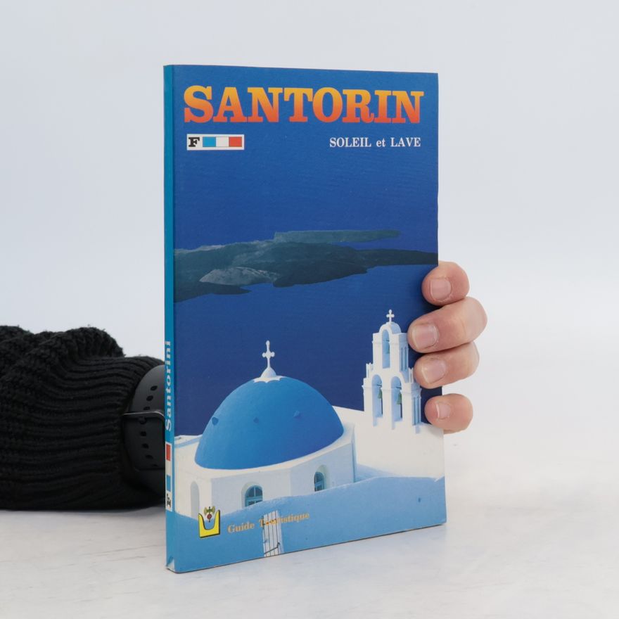 neuveden Santorin soleil et lave