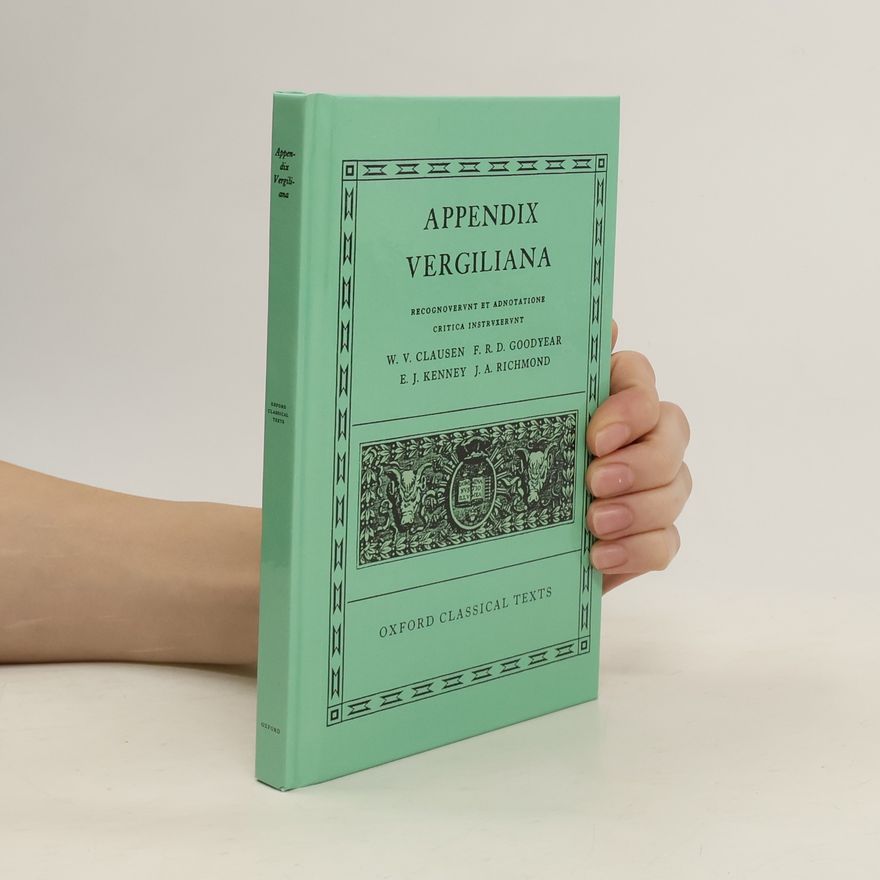 W V Clausen Appendix Vergiliana