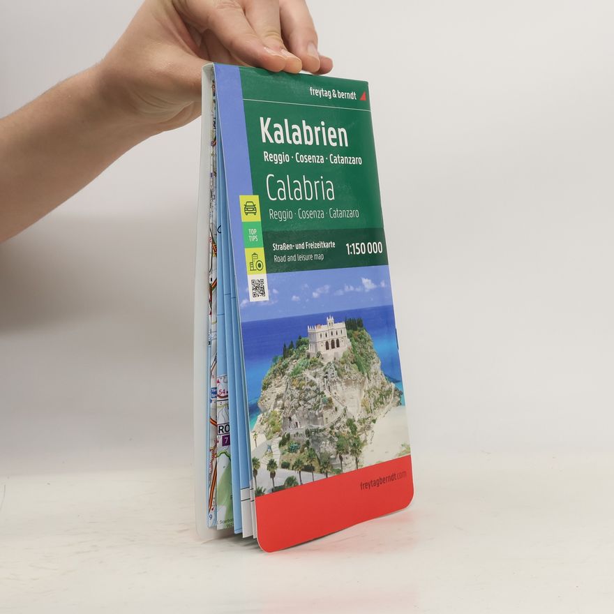 Kolektiv autorů Kalábrie 1:150 000 / automapa
