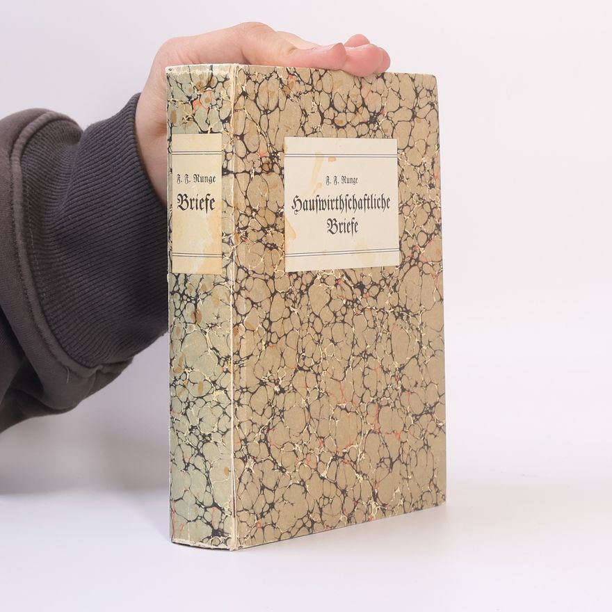 Friedlieb Ferdinand Runge Hauswirthschaftliche Briefe
