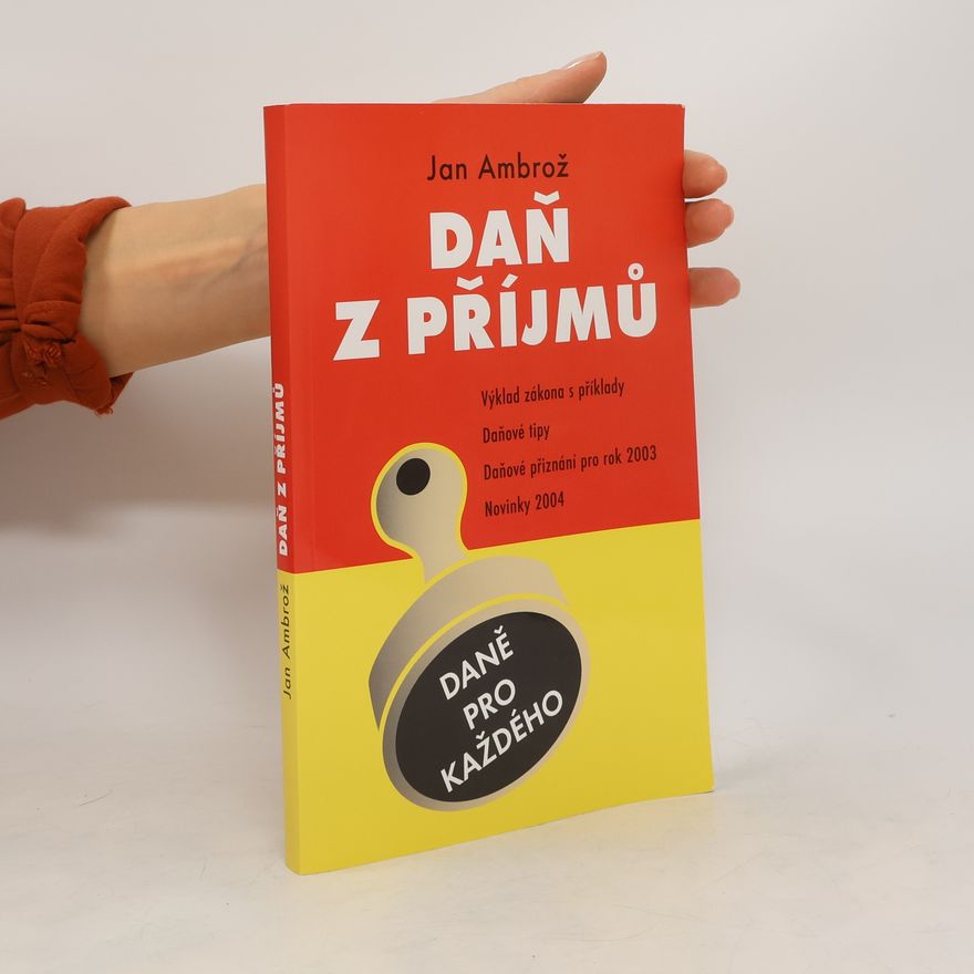 Jan Ambrož Daň z příjmů