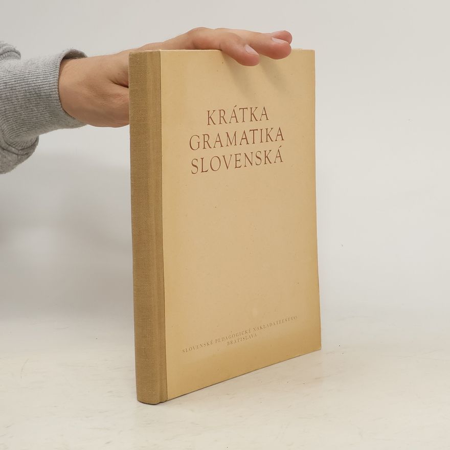 Eugen Pauliny Krátka gramatika slovenská