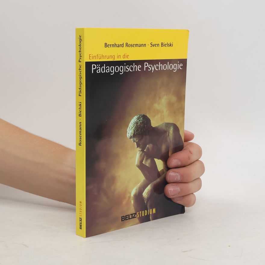Bernhard Rosemann Einführung in die pädagogische Psychologie