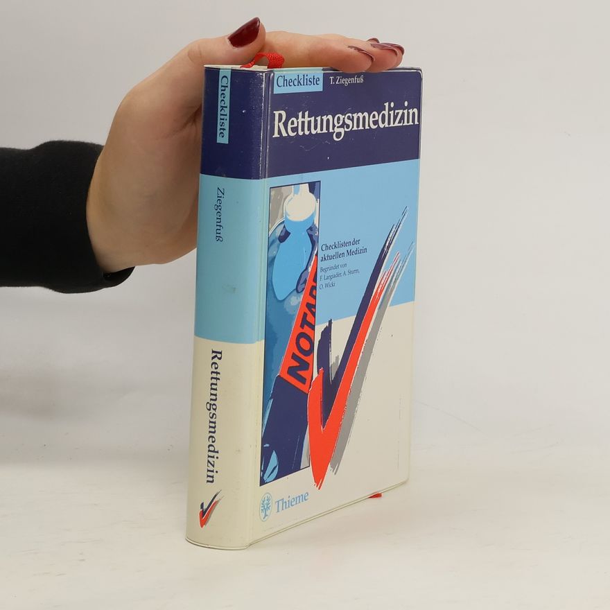 Thomas Ziegenfuß Checkliste Rettungsmedizin