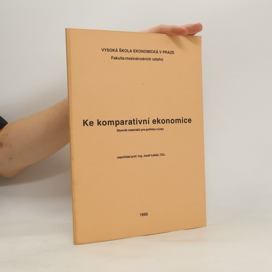 Josef Lašek Ke komparativní ekonomice