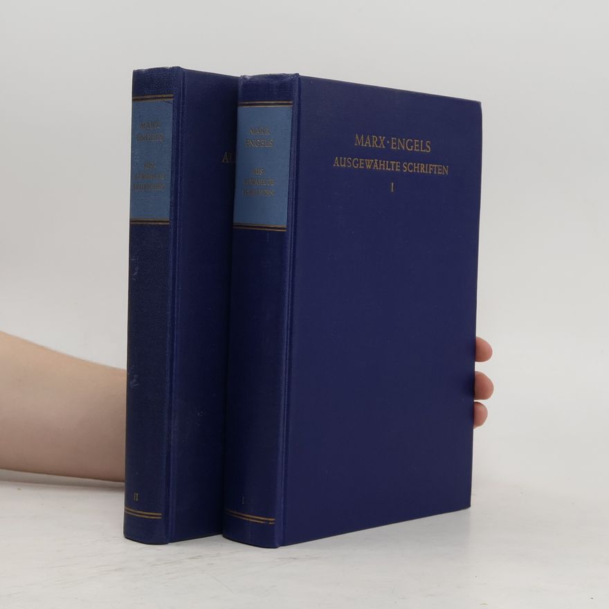 Karl Marx Ausgewählte Schriften 1-2
