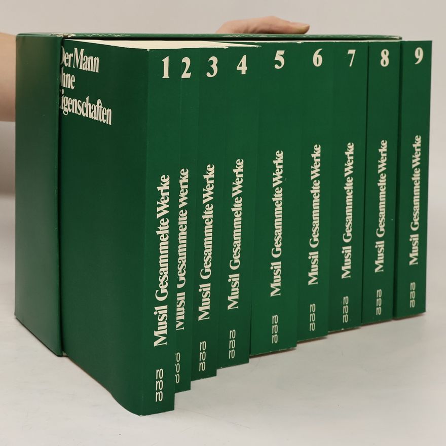 Robert Musil Gesammelte Werke 1-9