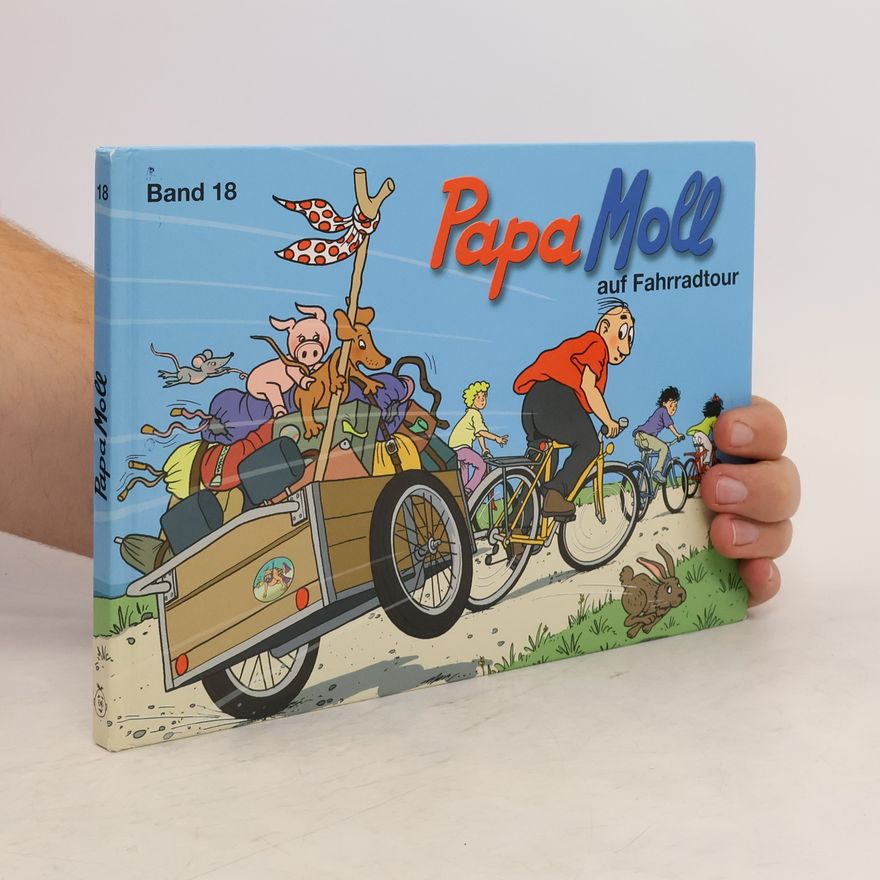 Corinne Volery-Schroff Papa Moll auf Fahrradtour
